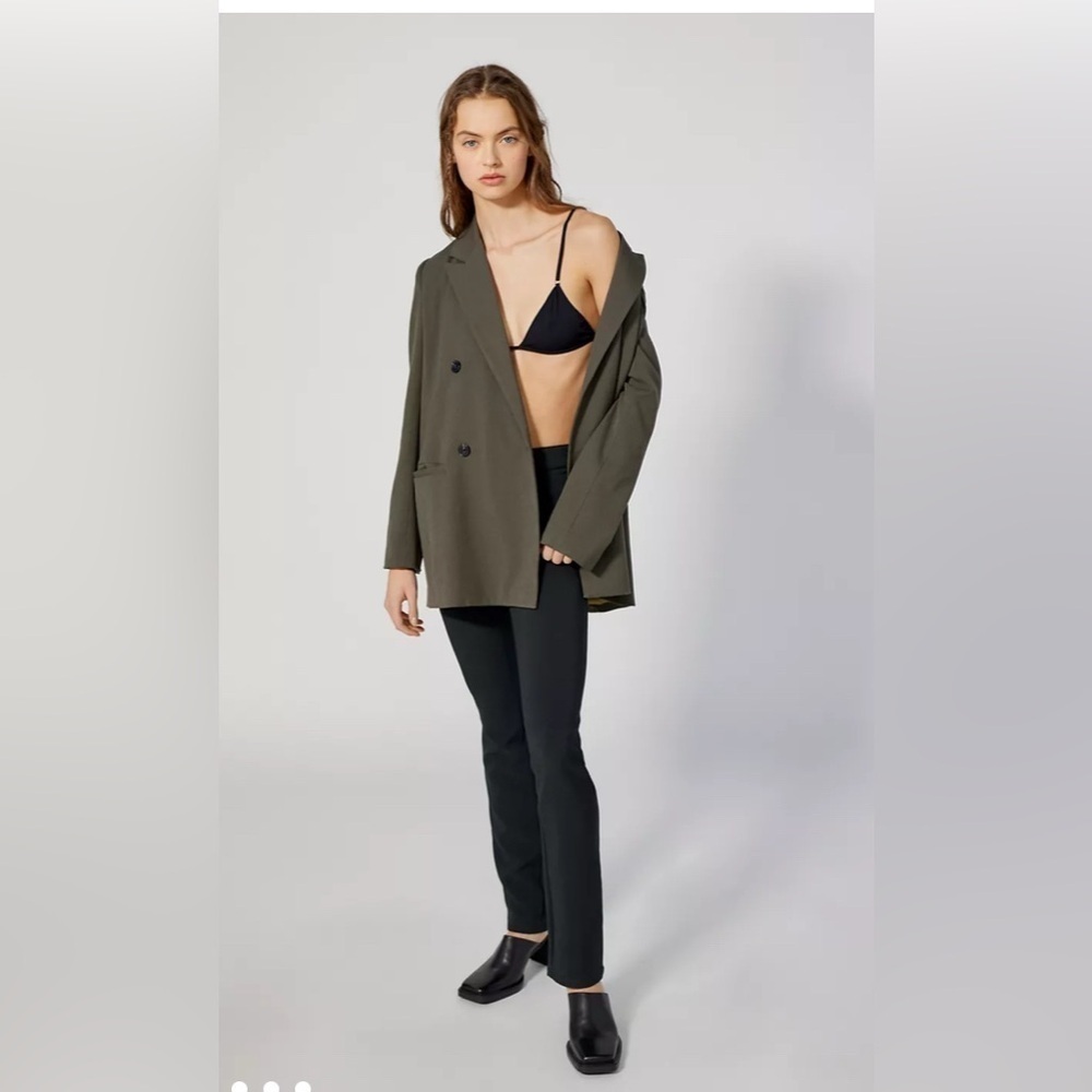 URBAN OUTFITTERS stretch Nyx Zip-Hem Pant XS streetwear Y2K artsy chic edgy